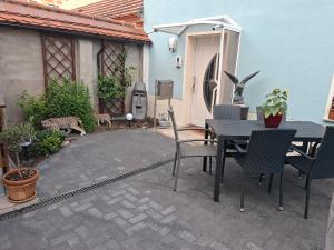 Patio nebo venkovní prostory v ubytování Ferienwohnung Classic