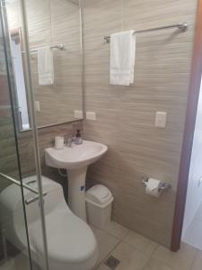 Vannituba majutusasutuses Habitar de Asis