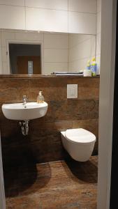 Koupelna v ubytování Ferienwohnung Rhede No 1 im EG + 5 fotografií
