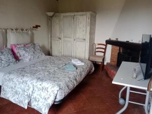 Postel nebo postele na pokoji v ubytování Casa di gio