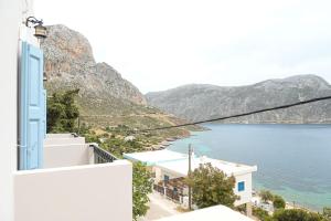 a view of the ocean from a house at Kalymnos Skalia Mountain-Sea in Skaliá