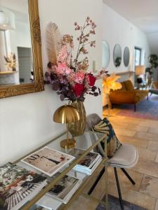 Posezení v ubytování Piesteritzer Hof - Hotel Garni