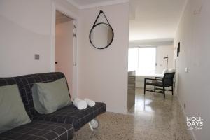 Χώρος καθιστικού στο Holidays P14 Sea View
