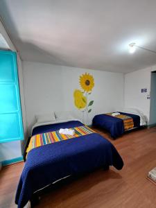 Letto o letti in una camera di Casa CarpeDM