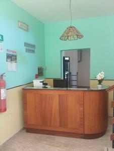 Vstupní hala nebo recepce v ubytování Hotel Astor Lago