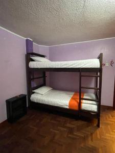 Postel nebo postele na pokoji v ubytování Hostel Tierra de Fuego