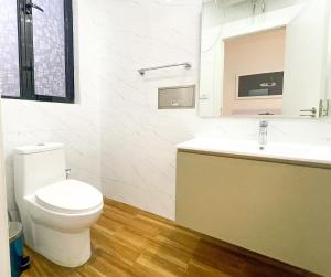 Elegant 3Br Oasis in Heart of Addis Ababa的一间浴室