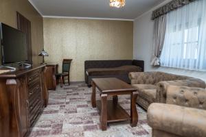 TV a/nebo společenská místnost v ubytování Villa Žerotín Penzion Bed & Breakfast