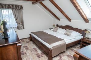 Postel nebo postele na pokoji v ubytování Villa Žerotín Penzion Bed & Breakfast