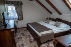 Postel nebo postele na pokoji v ubytování Villa Žerotín Penzion Bed & Breakfast