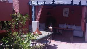 Patio nebo venkovní prostory v ubytování Riad Alida
