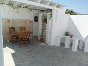 En balkon eller terrasse på MMrooms διπλό κρεβάτι 2ος όροφος