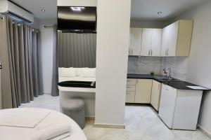 Kuchyň nebo kuchyňský kout v ubytování Shehu Villa