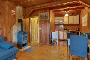 Kuchyň nebo kuchyňský kout v ubytování Apartment Iko