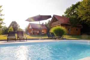 Bazén v ubytování Apartment Iko nebo v jeho okolí