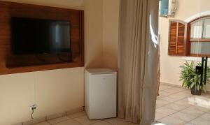 Η κουζίνα ή μικρή κουζίνα στο Recanto aconchego