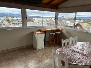 Nespecifikovaný výhled na hory nebo výhled na hory při pohledu z bed and breakfast