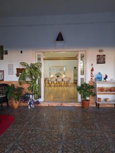 Vstupní hala nebo recepce v ubytování Quarto triplo com banheiro em Pousada e Restaurante
