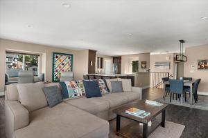 a living room with a couch and a table at Pembrook Paradise Monthly Rental Only in Cambria