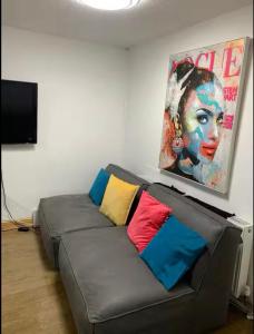 Posezení v ubytování Parkview Manor