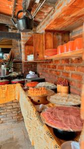 A cozinha ou cozinha compacta de Pousada Genipabu Praia