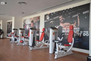 Fitness centrum a/nebo fitness zařízení v ubytování Tolip El Narges