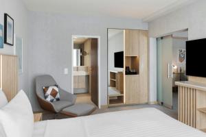 TV o dispositivi per l'intrattenimento presso Courtyard by Marriott Zurich North
