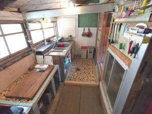 Cucina o angolo cottura di 星が綺麗な町の古民家 Kominka いすみ市