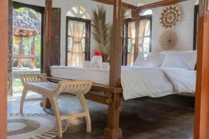 Posezení v ubytování Bramasa Ubud Guest House