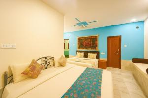 Posteľ alebo postele v izbe v ubytovaní Explore Hostel Life Jaisalmer