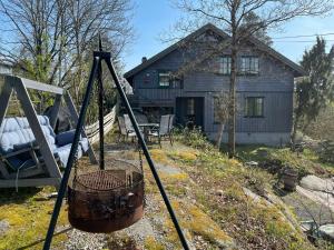 Zahrada ubytování Seaside Cabin With Unique View And Design