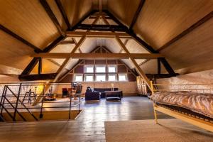 Ruang duduk di Guesthouse In Historic Country Style