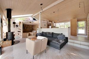 Gallery image of Summer House With Terrace Overlooking Nature in Tikøb