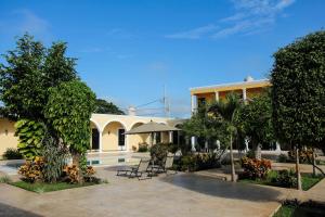 Zahrada ubytování Hotel Hacienda de Izamal