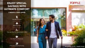 Hosté ubytování 7 Apple Hotel Pimpri Pune