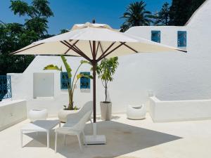 Istumisnurk majutusasutuses Dar Kbira - Sidi Bou Said