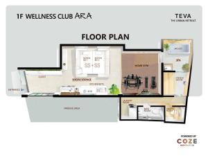 a floor plan of a floor plan of a house at Hta Tailored Service Home&fitness Near Seoul Stn in Seoul +88 photos