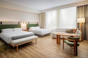 Ένα ή περισσότερα κρεβάτια σε δωμάτιο στο Hyatt Regency Panama City