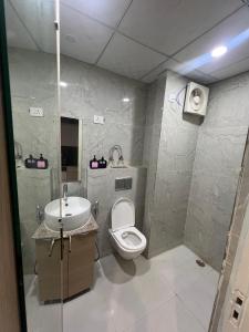 Koupelna v ubytování Casa Nova