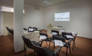 En restaurant eller et spisested på Amorgos Boutique Hotel