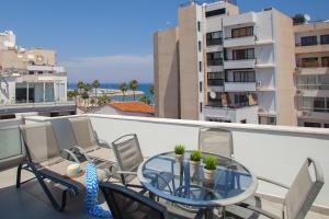 Balkón nebo terasa v ubytování Amorgos Boutique Hotel