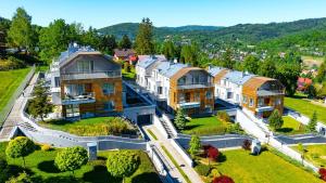 Nespecifikovaný výhled na hory nebo výhled na hory při pohledu z apartmánu