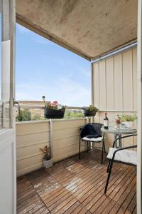 Μπαλκόνι ή βεράντα στο Piekny apartament u Moniki