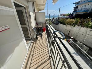 Μπαλκόνι ή βεράντα στο Seaside Apartments & Rooms Kampouri