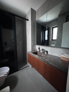 Koupelna v ubytování Escape Suites