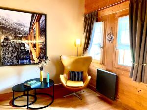 Posezení v ubytování Le Paret chambres d'hôtes de charme & spa