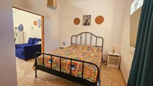 Postel nebo postele na pokoji v ubytování Panoramica Via Villa
