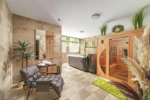 Posezení v ubytování Park Hotel Bükfürdő
