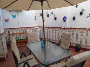 Χώρος καθιστικού στο Casa Alice Salar