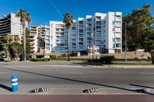 Bygningen som lejligheden ligger i